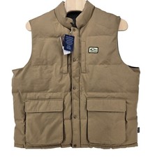 DRAKE Throwback 80 Featherless Puffer Vest Men's 3XL XXXL Hunting Waterproof Tan picture