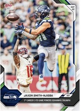 Jaxon Smith-Njigba - 2026-27 NFL Topps NOW Card 23 Presale Seattle Seahawks picture