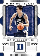 2020 Panini Contenders Draft Picks #25 Christian Laettner Winning Tickets picture