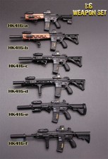 Soldier Accessories 1:6 Scale Assault Rifle Weapon Gun Fit 12'' Action Figure picture
