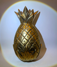 SOLID BRASS Vintage Pineapple Door Knocker picture