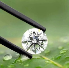 Natural White Diamond 4.50 CT Round Cut VVS1 D Grade 11 mm Certified Stone. picture