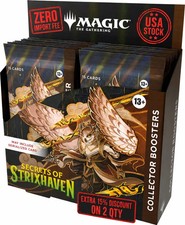 MTG Secrets Strixhaven Collector Booster Box Display English Factory Sealed 2026 picture