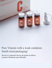 Vitamin C 12 Ampoule Brightening Serum, Dark Spot Remover, Facial Serum -10ml x3 picture