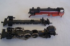 Rivarossi HO scale 4-6-2 Light Pacific Chassis for parts/restore XLNT components picture