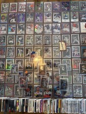 HUGE BASEBALL CARD LOT MLB Of 1125 Autos, Patches , /# Chrome Prizm picture