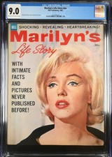 Marilyn Monroe Vintage Magazine-Marilyn's Life Story-CGC 9.0 picture