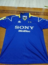 Official Vintage Juventus 1995-97 Away Shirt - SONY MiniDisc - Kappa - Size XL picture