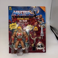 MOTU  Flying Fists He-Man  Masters of the Universe - New DAMAGED PACKAGE picture