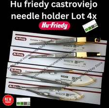 Lot 4x Hu Friedy Castroviejo Perma Sharp Needle Holder New picture