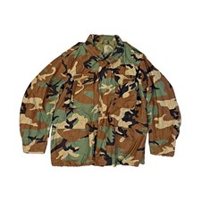 1991 XL Vintage U.S. Military M-65 Woodland Camo Field Jacket picture