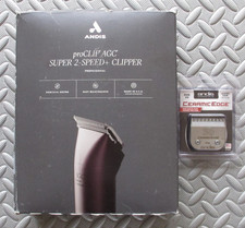Andis Professional UltraEdge Super 2-Speed  Clipper Burgundy + Free extra Blade picture