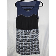 NWT Anthropologie Moulinette Souers Sleeveless Mixed Texture Dress Tweed, Sz 14 picture