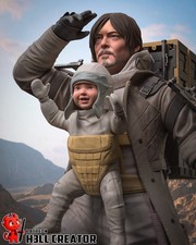 Sam Bridges Figurine Death Stranding Hand Painted Model / DIY Kit 13 pcs picture