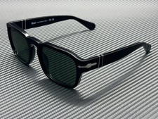 PERSOL PO3386S 95 31 Black Green Men's 56 mm Sunglasses picture