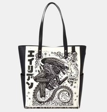 NYCC 2026 FUNKO LOUNGEFLY MONDO ATTACK PETER ALIEN XENOMORPH TOTE BAG -presale picture