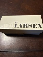 W.O. Larsen Handmade Briar Smoking Pipe with Original Box picture