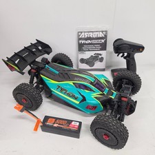 Arrma Typhon 223S 1/8 BLX Brushless 4WD Buggy (Blue) + Extras picture