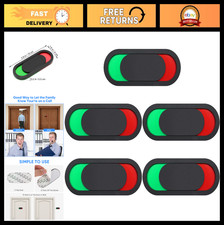 5Pcs Privacy Signs - Vacant Occupied Slider Indicator for Bathroom, Office, Hote picture
