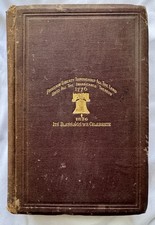 RARE 1876 Centennial Exposition Salesman’s Prospectus Dummy-Map-Spine Strip-Ads picture