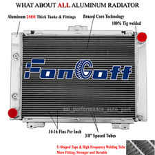 4 Row Aluminum Radiator For 1964 Ford Galaxie 500 500XL 4.7L/5.8L/6.4L L6 AT V8 picture