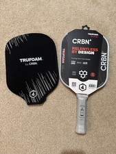 NEW CRBN4 TruFoam Barrage Hybrid Aerocurve Pickleball Paddle picture