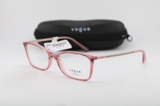 NEW VOGUE EYEWEAR VO 5305-B 2599 CLEAR PINK CRYSTALS AUTHENTIC EYEGLASSES 54-17 picture