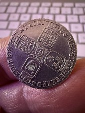 1758 George II Sixpence Exceptional Eye Appeal , Reflective Fields picture