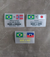 BRAZIL Patch Badge MDT Detail World Cup 2026 Norway Japan Haiti picture