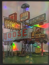 GOOSE The Band FOIL Chicago Salt Shed April 14, 2023 Numbered Concert Poster picture