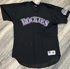 Russell Athletic Diamond Collection Colorado Rockies MLB Jersey Men’s 48 Vintage picture