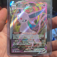 Espeon VMAX SWSH07 Evolving Skies 065/203 Ultra Rare Holo Full Art picture