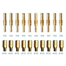 20 Pcs Carburetor Jets Kit for Keihin OKO KOSO PE PWK Carb Main Jet Kit and Slow picture