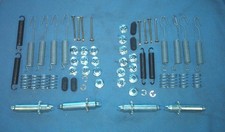 Brake hardware spring kit with brake adjusters front & rear Chevy 1951-1962 picture