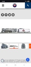 Lionel 6-82959 BRAND NEW 115th ANNIVERSARY VERY RARE ONLY 250 MADE picture
