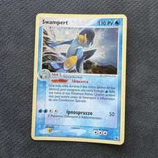 Nintendo Swampert 13/109 EX Ruby & Sapphire Holo Rare Italian 2003 NM ⚫️SWIRL⚫️ picture