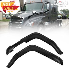 Tape-on Windows Visors Deflector Sun Rain Guard for Freightliner Cascadia 2018- picture