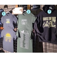 Saves The Day Fall Tour 2026 Concert T Shirt Hoodie Tour Dates Reprint picture