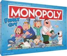 Monopoly: Family Guy Edition Board Game New Game Night Sealed Brand New picture
