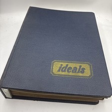 Vtg Ideals Magazine 6 in Hardcover Binders,6 in binder 1954-55 picture