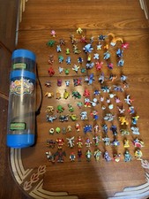 Vintage Digimon Mini Figure Lot 105 Bandai H-T 16+ Complete Sets + Carry Case picture