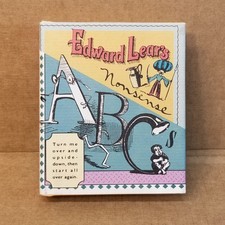 Edward Lear's Nonsense ABCs (Miniature Editions)  Hardcover Dust Jacket 1991 EUC picture