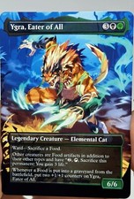 Ygra, Eater of All Proxy Card with Custom designed art picture
