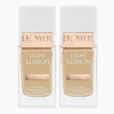 FLOWER Beauty Light Illusion Foundation - L4 Warm Beige - 2 PACK picture