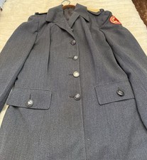 Vintage American Red Cross Volunteer Uniform Jacket Skirt Set ARC Buttons picture