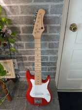 Burswood E1ectric  Red guitar picture