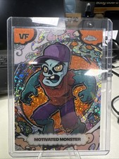 2026 Topps Chrome VeeFriends Motivated Monster Orange Manga /25 Speckle #SSA-2 picture