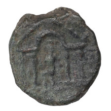 Judaea Jerusalem Aelia Capitolina Elagabalus AE22 Ancient Roman Provincial Coin picture