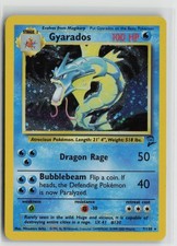 Gyarados Holo Rare BS2 007/130 LP picture