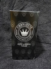 Charlotte FC Inaugural Season Sugar Skull Bobblehead MLS vs NYCFC 2022 Box Kept picture